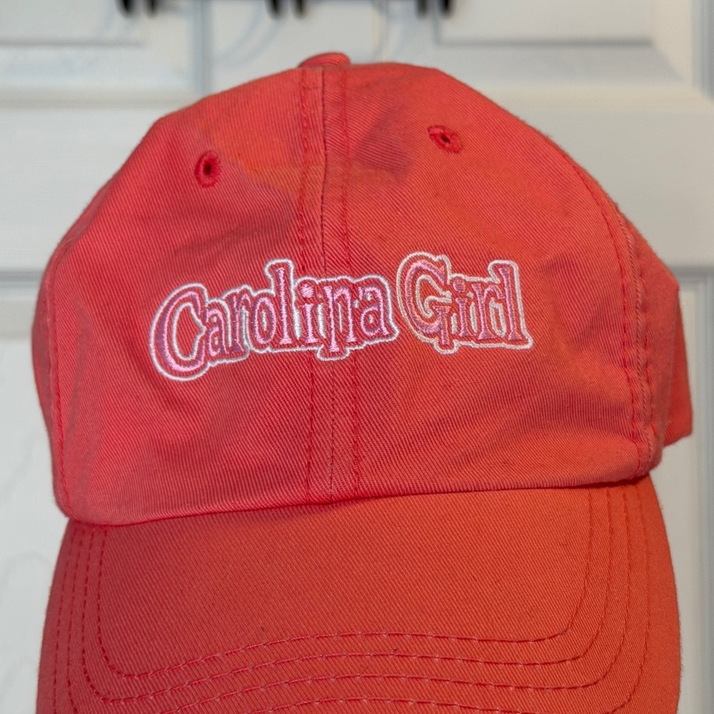 Carolina Girl Coral Baseball Cap